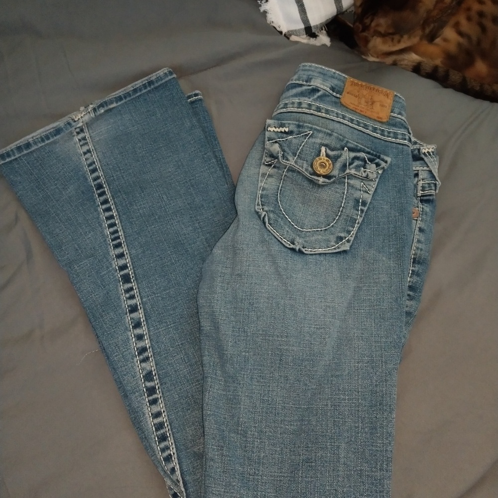 True Religion boot cut jeans never worn